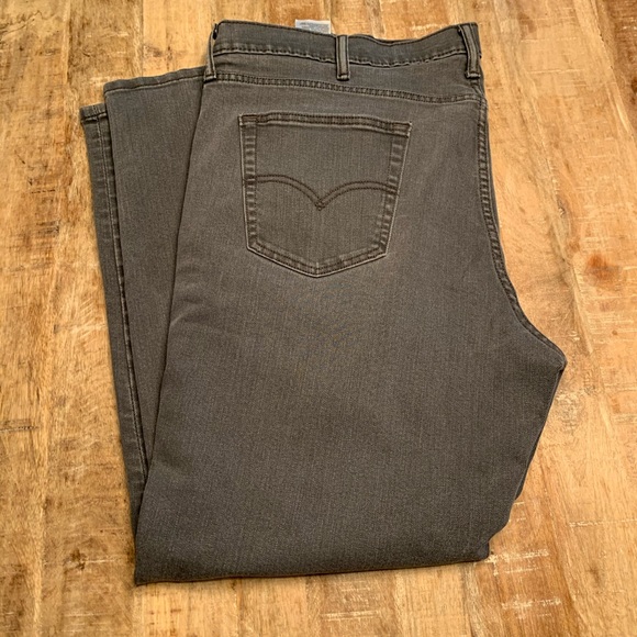 Men Levi 501’s w46 L32 grey - Picture 2 of 4